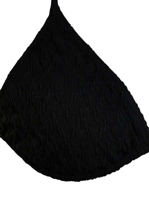 WOVCOR Triangle Covered Bikini Top