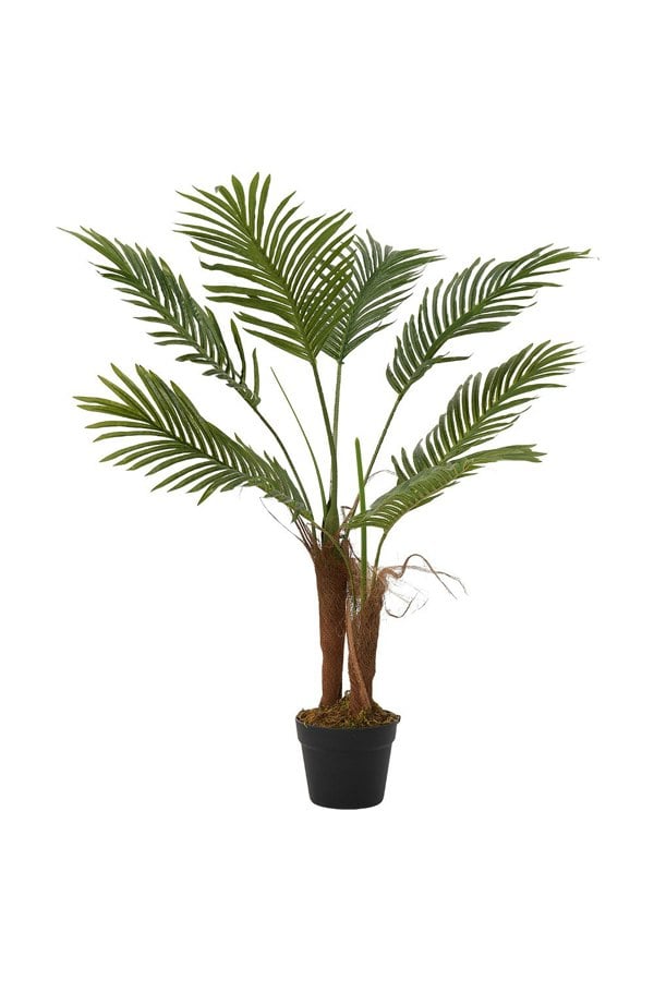 Living and Home 90cm Artificial Palm Tree Potted for Garden, Office & Home Decor
