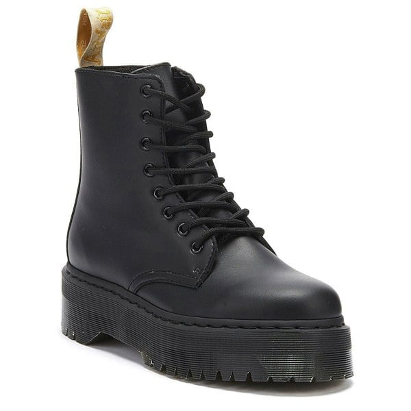 Dr. Martens - 25310001 Women's V Jadon II Mono Black Felix Rub Off