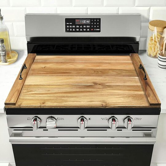 Havendro Multi-functional Cutting Board and Serving Tray, Suitable for Glass Stovetops