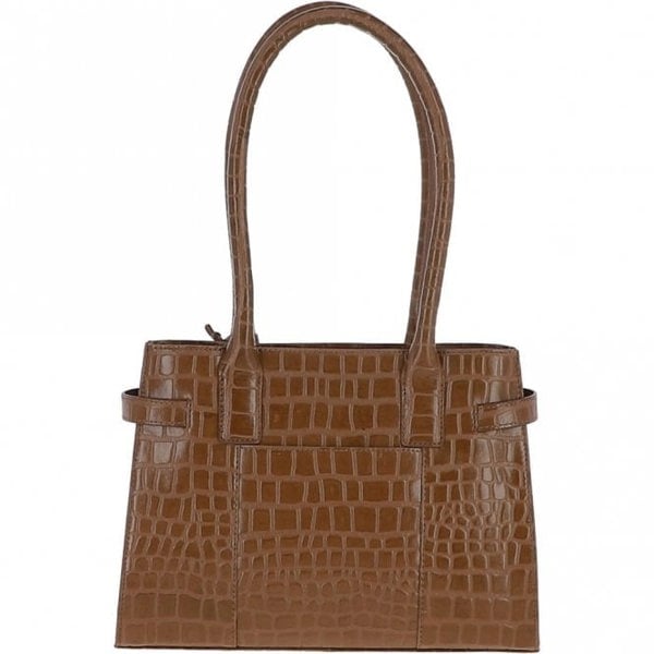 Ashwood Two Section Leather Tote Bag: C-52