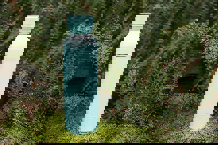 Built New York BUILT Planet Bottle, 500ml Recycled Reusable Water Bottle with Leakproof Lid - Green