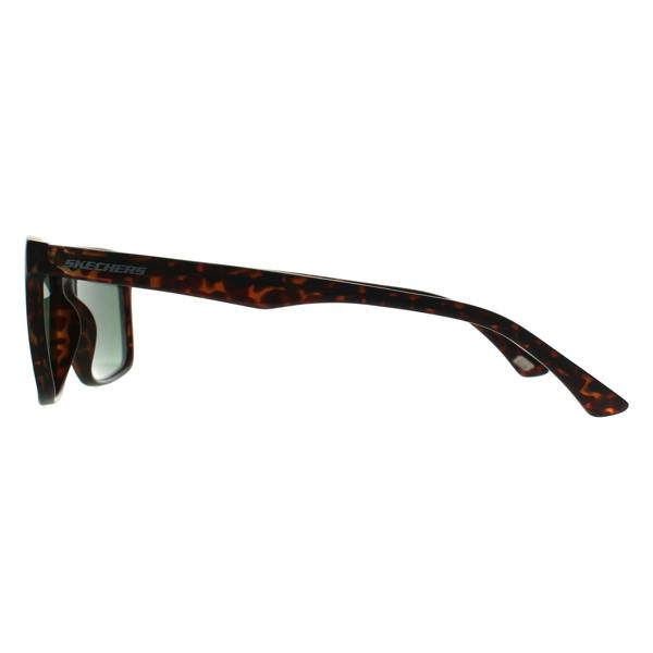 Skechers Sunglasses SE6268 53R Dark Havana Green Polarized