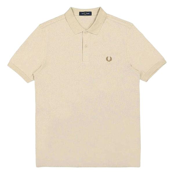 Fred Perry Mens Polo Shirt - Oatmeal - 