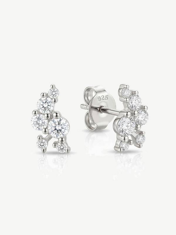 MUCHV Tiny Cluster Stud Earrings