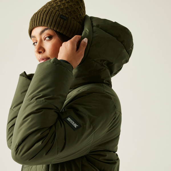 Regatta Womens Eloria Padded Jacket - Dark Khaki