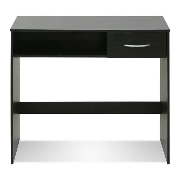 WALPLUS JAYA Computer Study Desk with Drawer, Espresso Crafted for Practical Use and Stylish Living Spaces