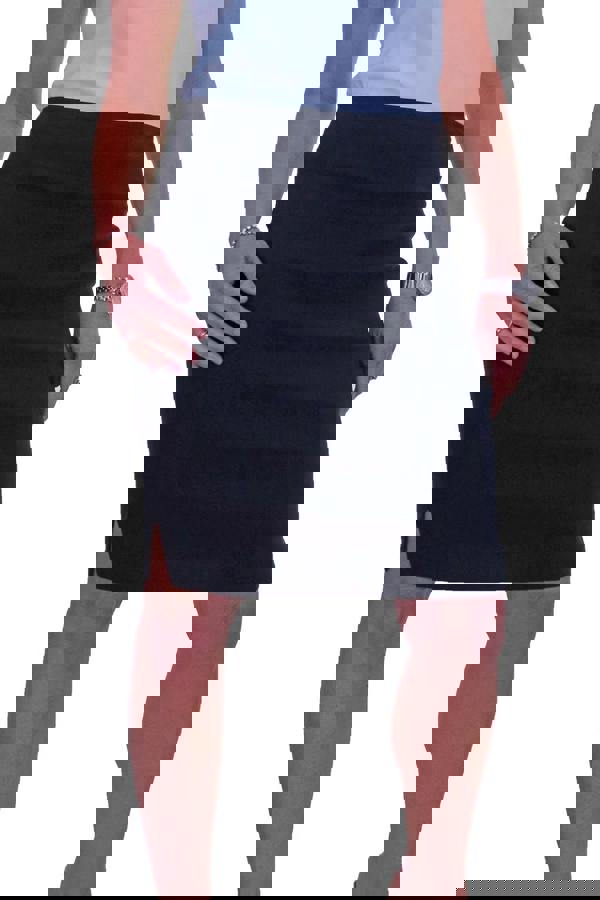 Paulo Due Women's Stretch Above Knee Pencil Skirt