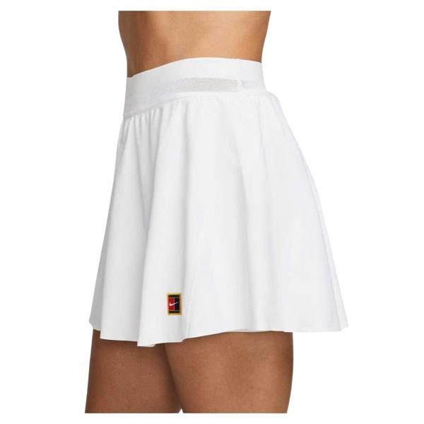 Nike Womens/Ladies Elasticated Pleated Tennis Skort - White - 