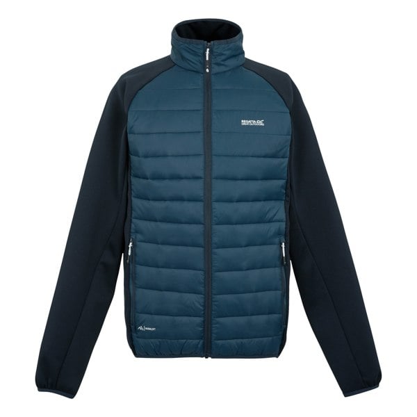 Regatta Mens Clumber IV Full Zip Hybrid Jacket - Moonlight Denim/Navy