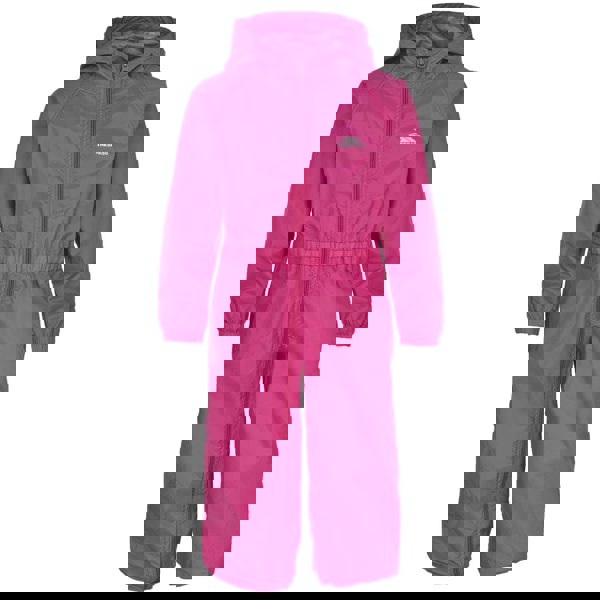 Trespass Babies Button Waterproof Rain Suit - Gerbera