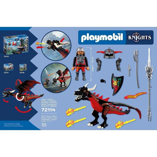 Playmobil Black Dragon - 72114 Playset