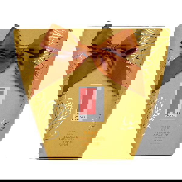 Dark Chocolate Ginger in Bow Box, 130g