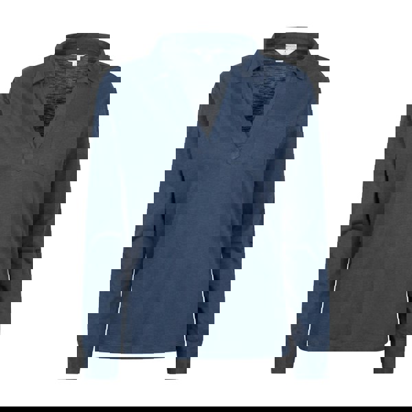 Mountain Warehouse Womens Brae Relaxed Fit Polo Shirt - Navy