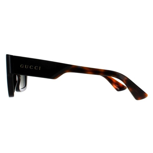 Gucci Sunglasses GG1668S 004 Dark Brown with Havana Green