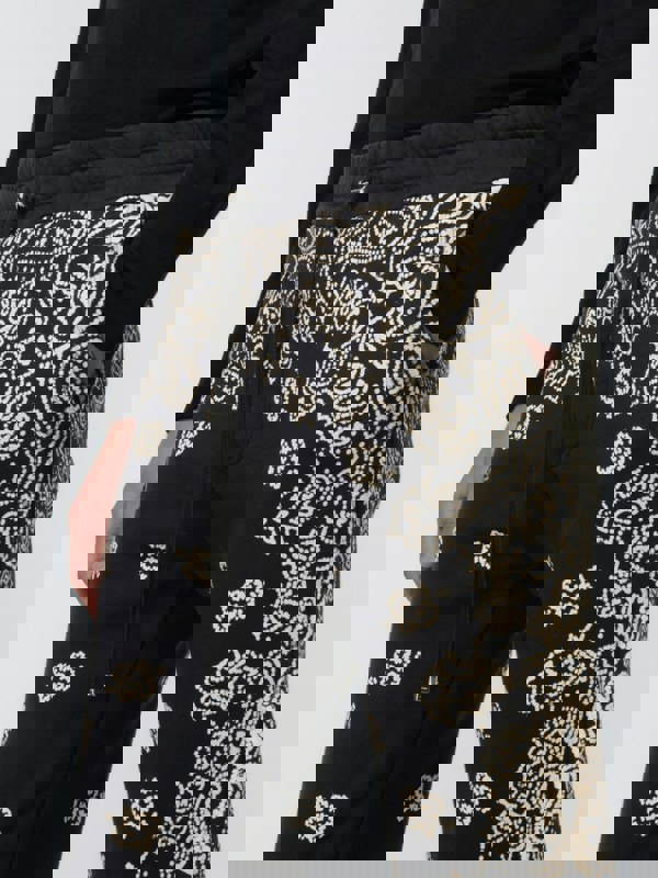 Amiri Bleach Bandana Sweatpants – Black