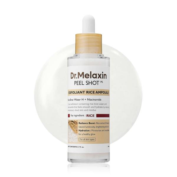 Dr.Melaxin Peel Shot Exfoliant White Rice Ampoule | Atelier De Glow