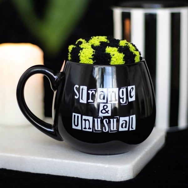 Serano Strange & Unusual Mug and Socks Set