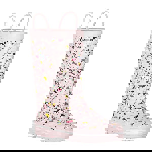 Trespass Childrens/Kids Starryton Wellington Boots - Pink