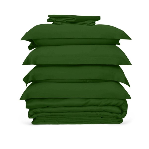 Ethical Bedding Winter Transformation Bundle - Forest Green