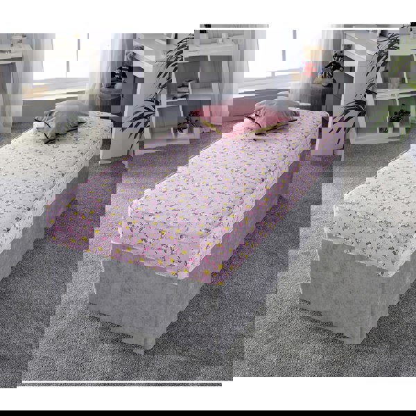 Starlight Beds Kids Range Pink Unicorn Mattress - 6.5" Deep, Soft Quilted Sleep Surface