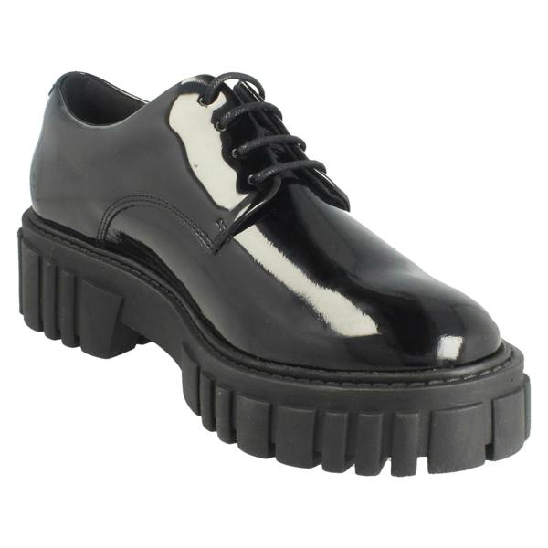 Clarks Ladies Clarks Chunky Sole Lace Up Smart Shoes Page Walk