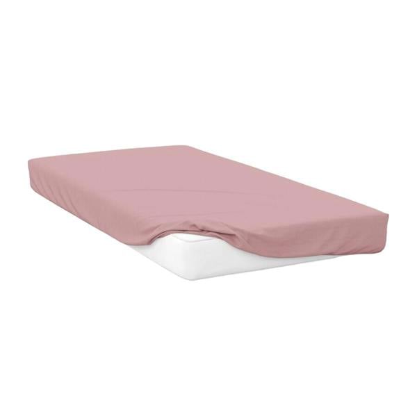 Belledorm 400 Thread Count Egyptian Cotton Fitted Sheet - Blush - 