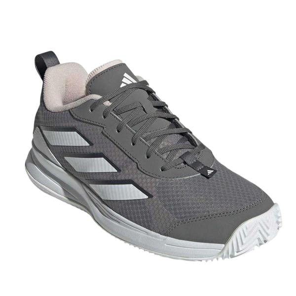 Adidas Womens/Ladies Avaflash Clay Tennis Shoes - Tin/Light/Pink - 