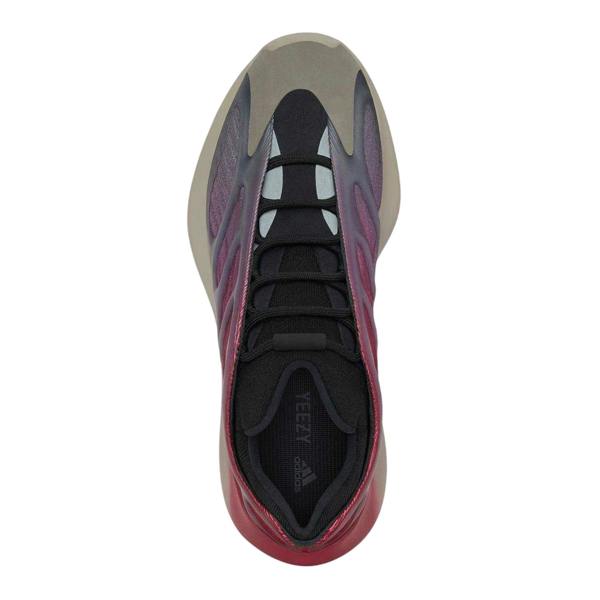 Yeezy Mens Boost 700 V3 Gradient Trainers - Bold Pink/Purple - 