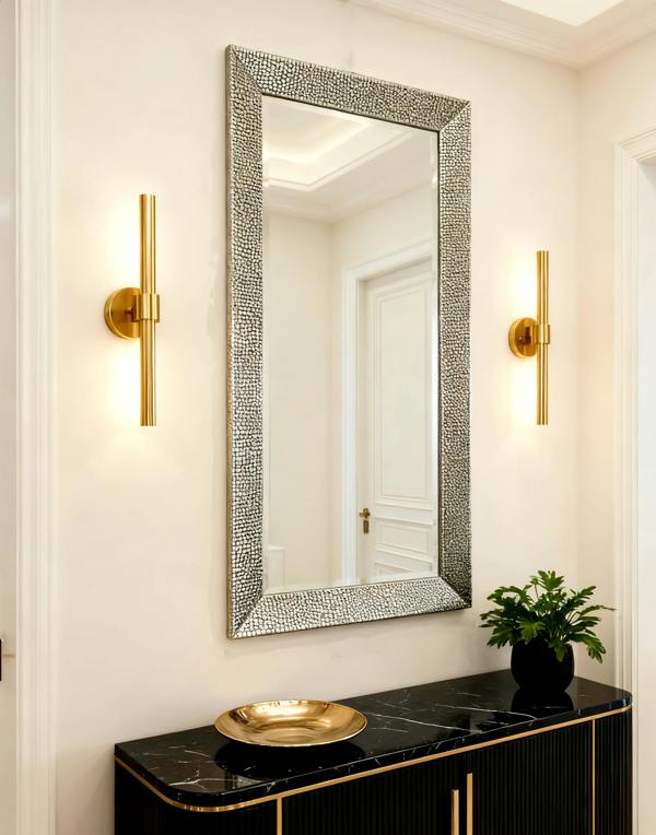 90CM WHITE MIRROR