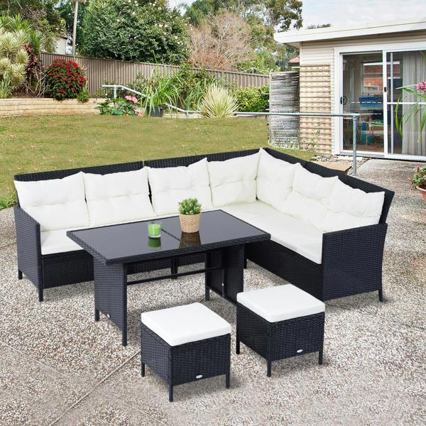 Rattan Sofa Set