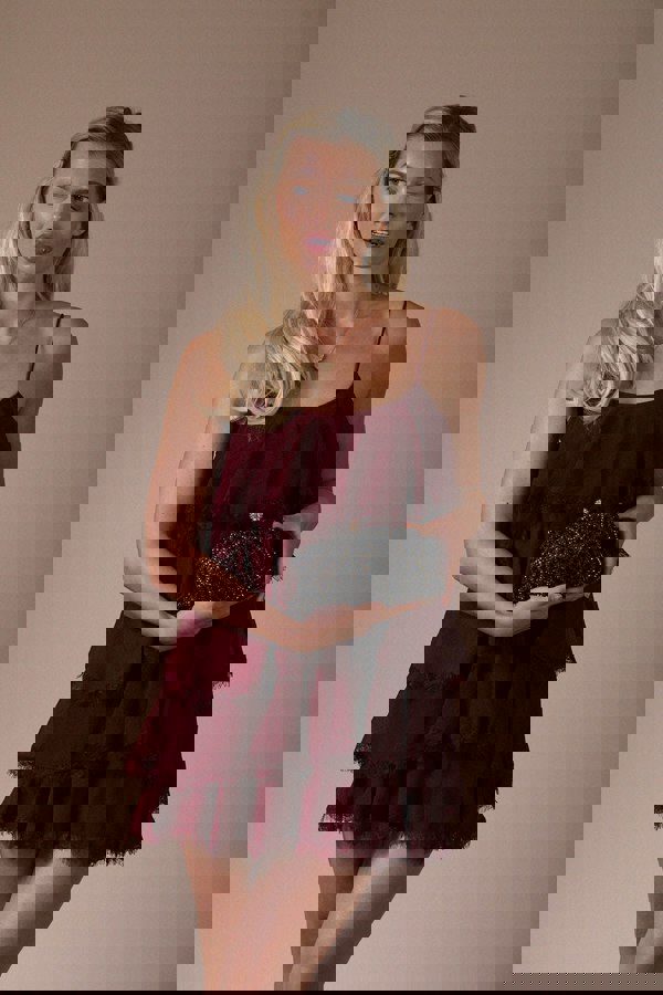 SVNX Embellished Clutch Bag In Black