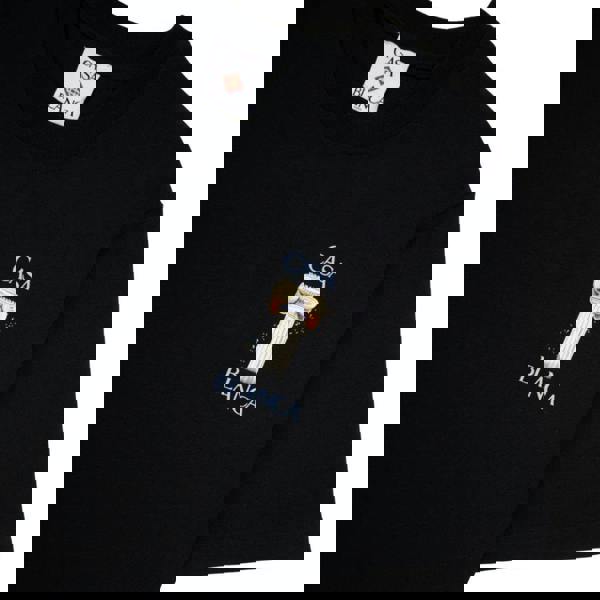 Casablanca La Colonne Printed T-Shirt Black T-Shirt