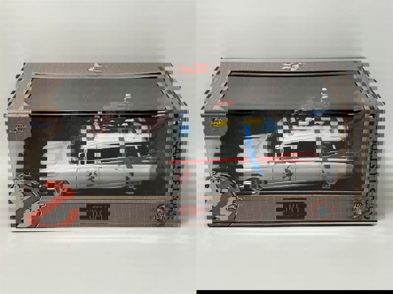 ghostbusters ecto-1 1:24 scale jada 253235000