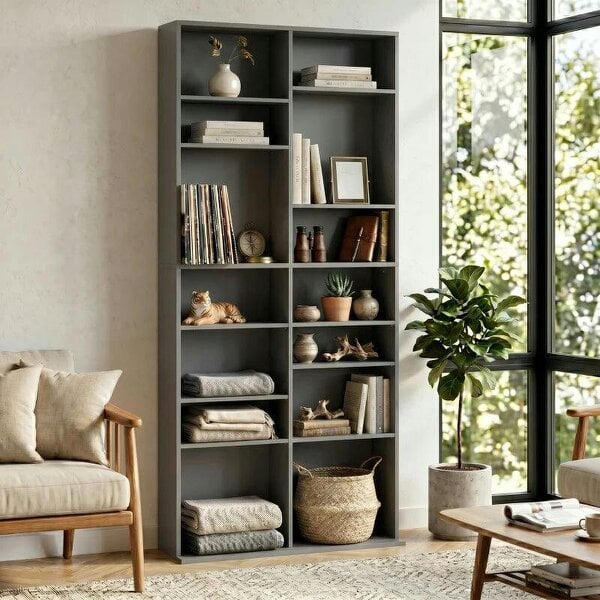 Bobobiy 640 CD Storage Tower - Grey