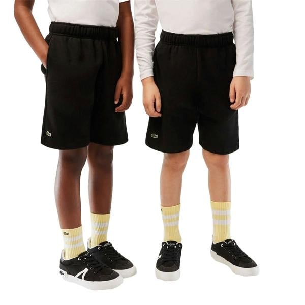 Lacoste Childrens/Kids Relaxed Fit Casual Shorts - Black - 