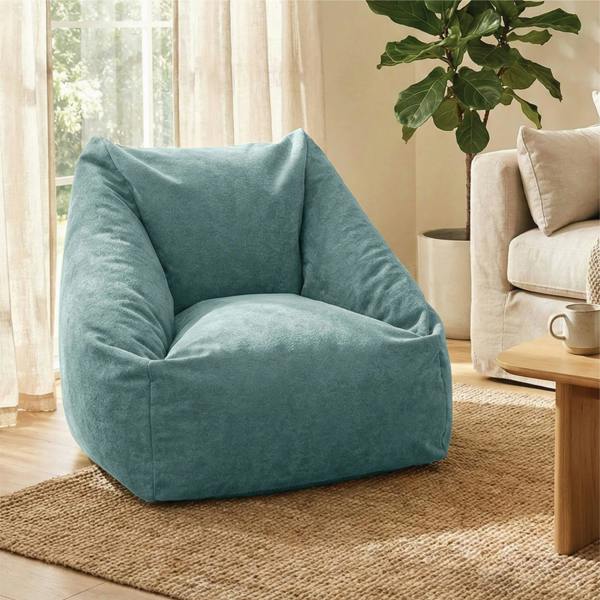 Velora Luxury Adult Snuggle Chair - Plush Bean Bag Cuddle Armchair