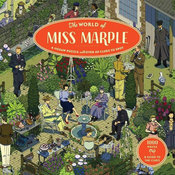 The World of Miss Marple Jigsaw, Jigsaws & Puzzles, History & Literature, Gift
