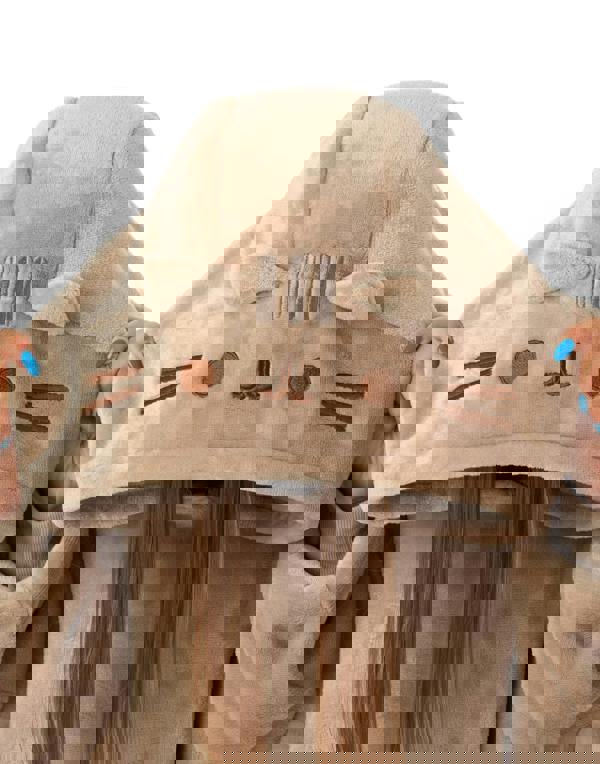 Pusheen Womens Brown Character Face Blanket Hoodie (One Size)