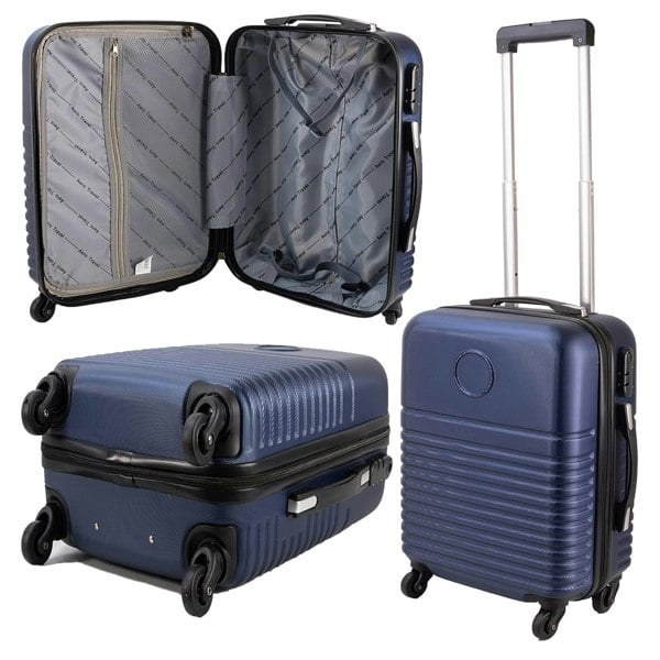 Lightweight Travel Cabin Suitcase With Wheels & Handle