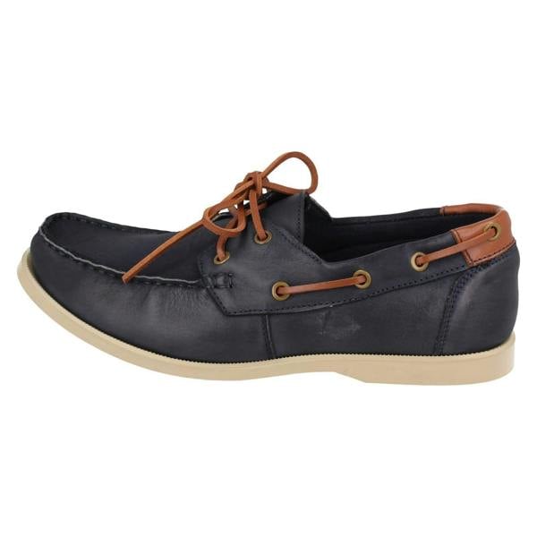 Thomas Blunt Mens Thomas Blunt Lace Up Leather Deck Shoes A2222