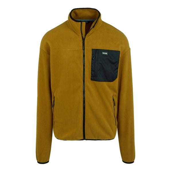 Regatta Mens Frankie Full Zip Fleece Jacket - Cumin