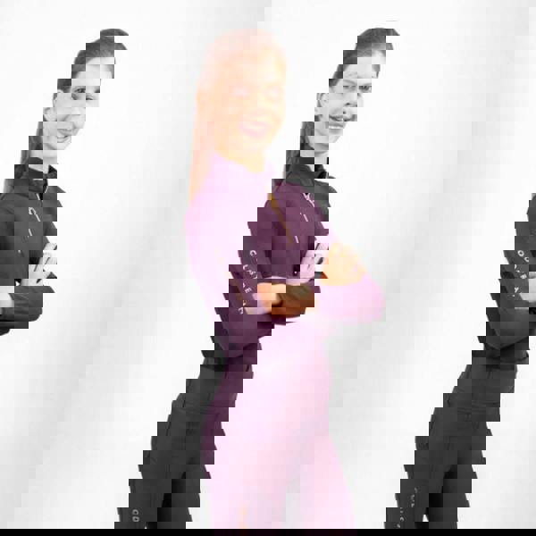 Coldstream Girls New Generation Ednam Base Layer Top - Mulberry Purple