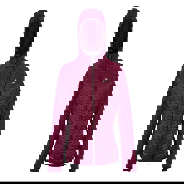 Regatta Womens/Ladies Anderson Hybrid Jacket - Dark Pimento