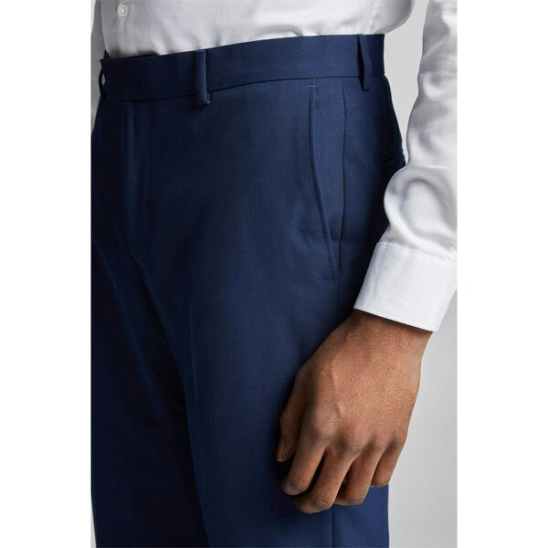 Limehaus Slim Fit Blue Trousers