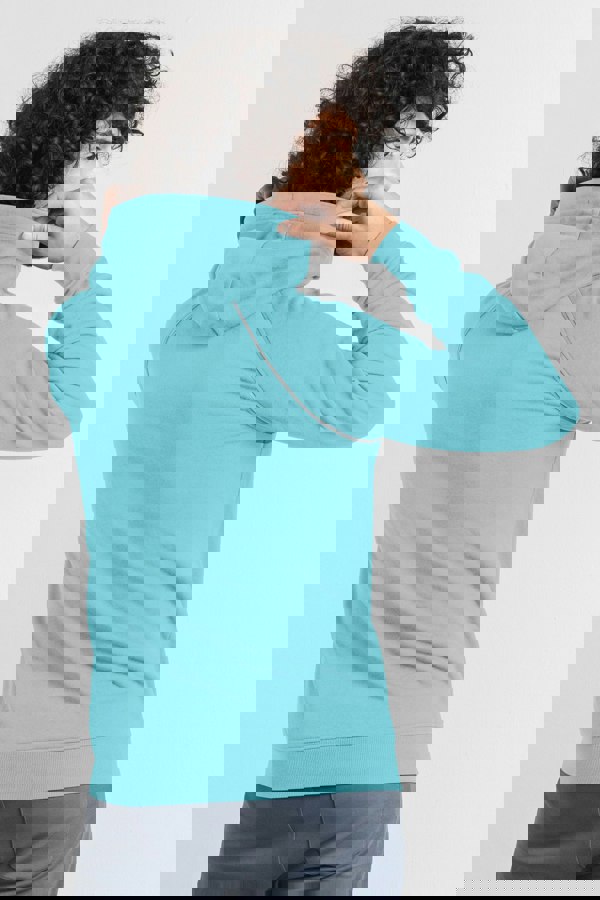 ENORSIA Men's Brushed Fleece Raglan Hoodie