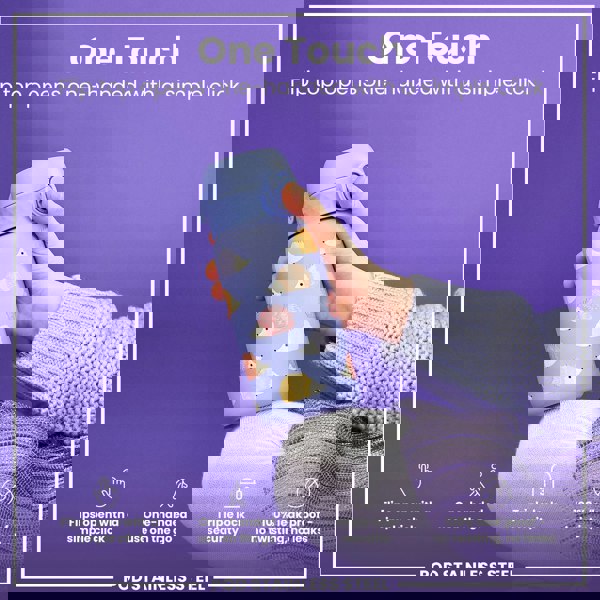 ION8 Leak Proof Kids Water Bottle, Stainless Steel, Hedgehogs, 400ml (13oz)