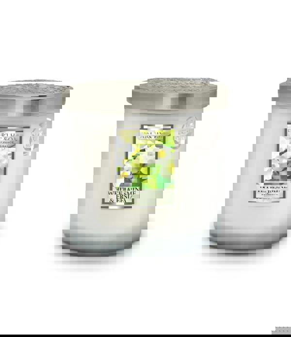 Heart & Home White Jasmine & Freesia - 2 Wick Ellipse Candle