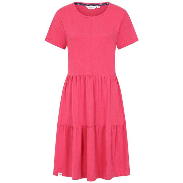 Lazy Jacks LJ524 - Ladies Tiered Dress - Cherry