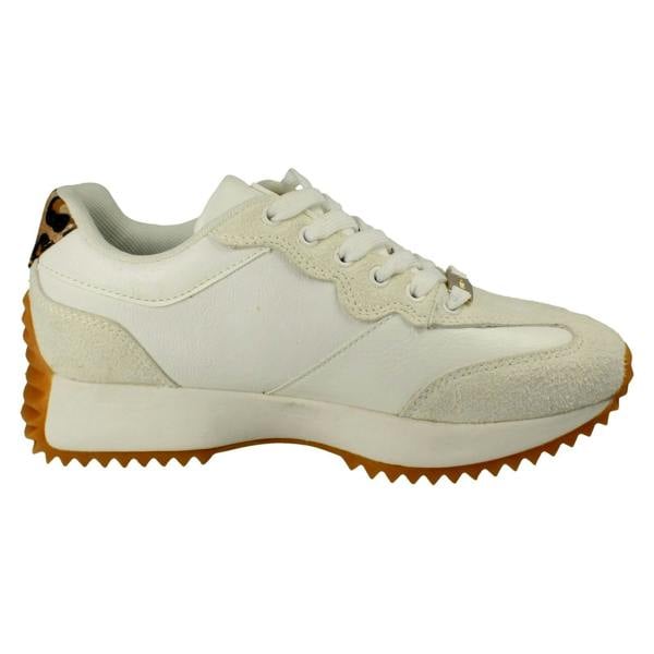 Elle Sport Ladies ELLE SPORT Chunky Sole Lace Up Trainers F7254